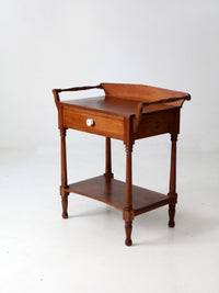 antique Victorian washstand table