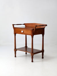 antique Victorian washstand table