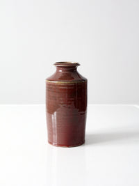vintage studio pottery vase