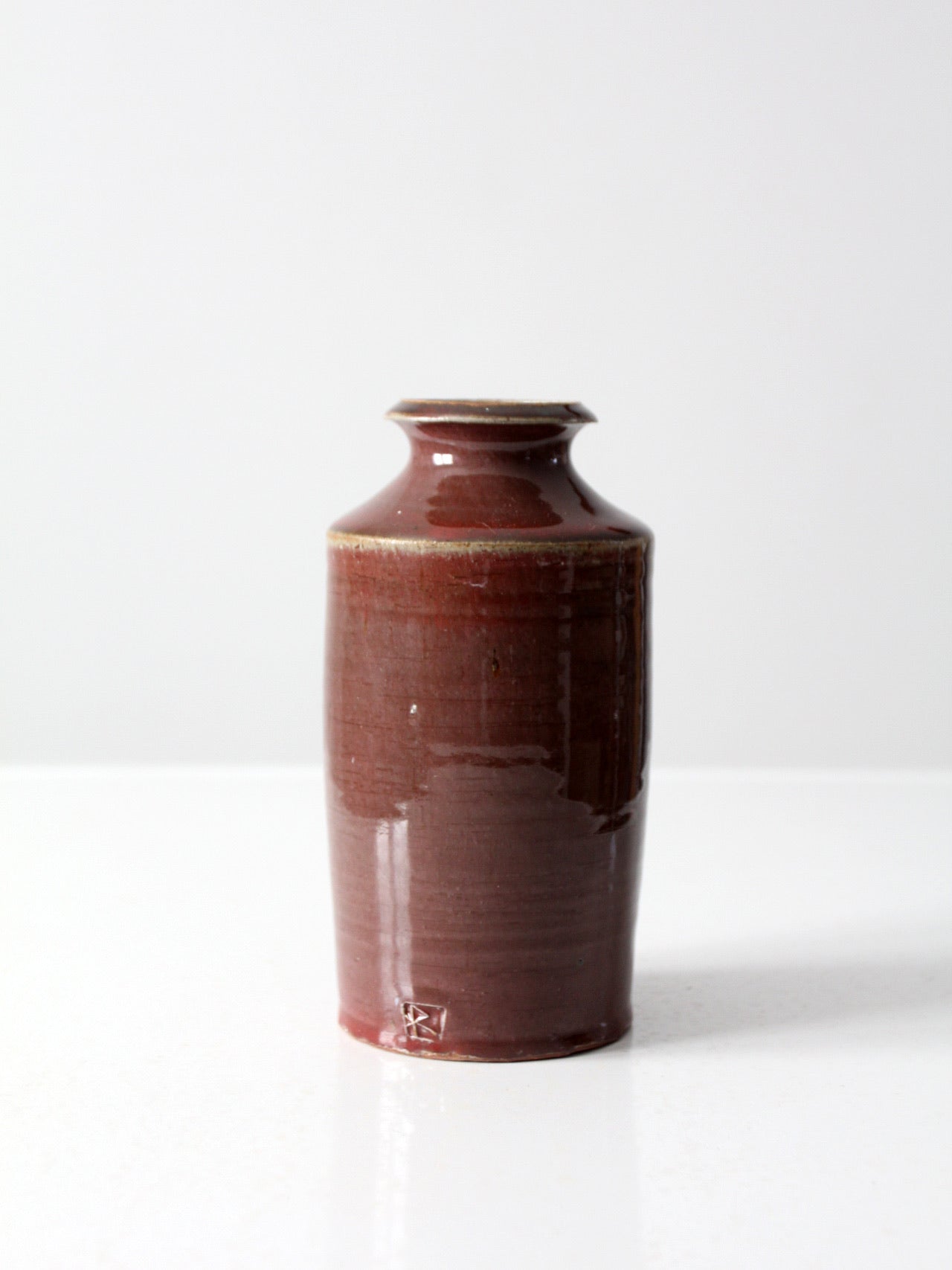 vintage studio pottery vase