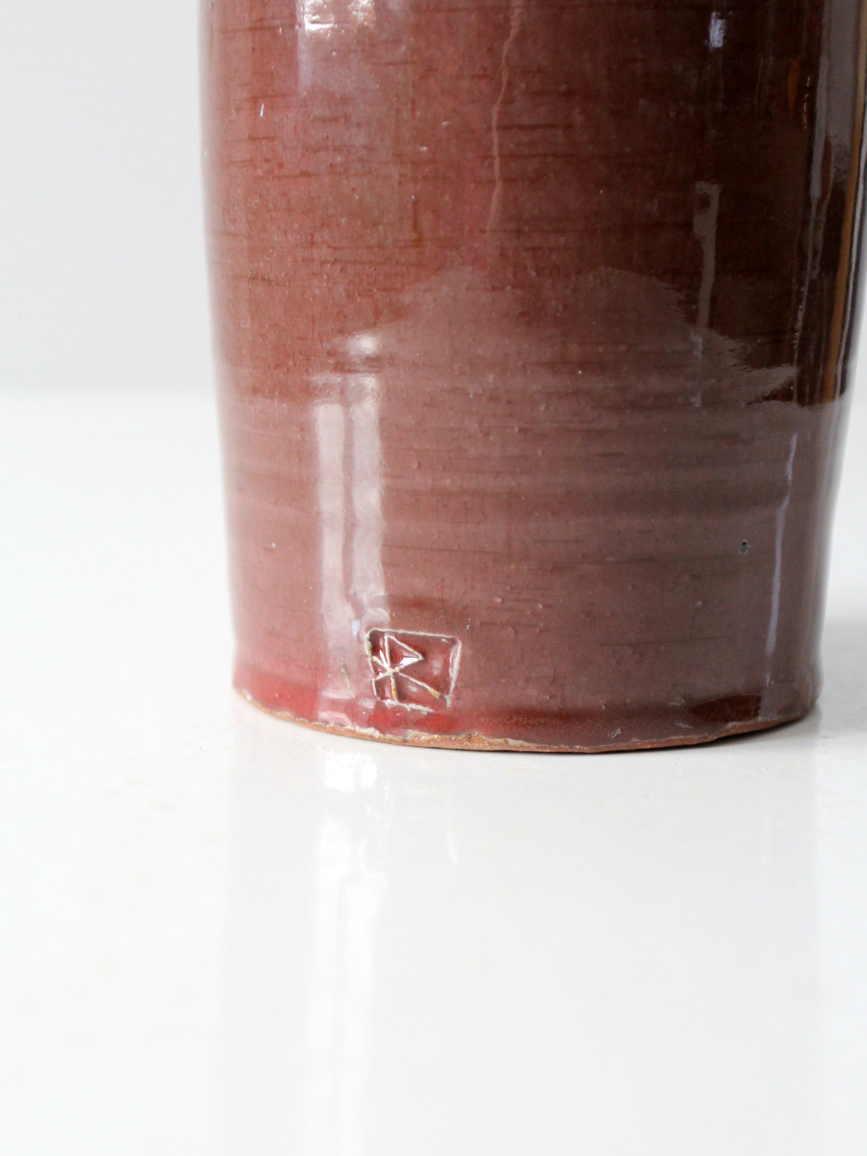 vintage studio pottery vase