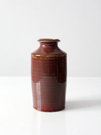 vintage studio pottery vase