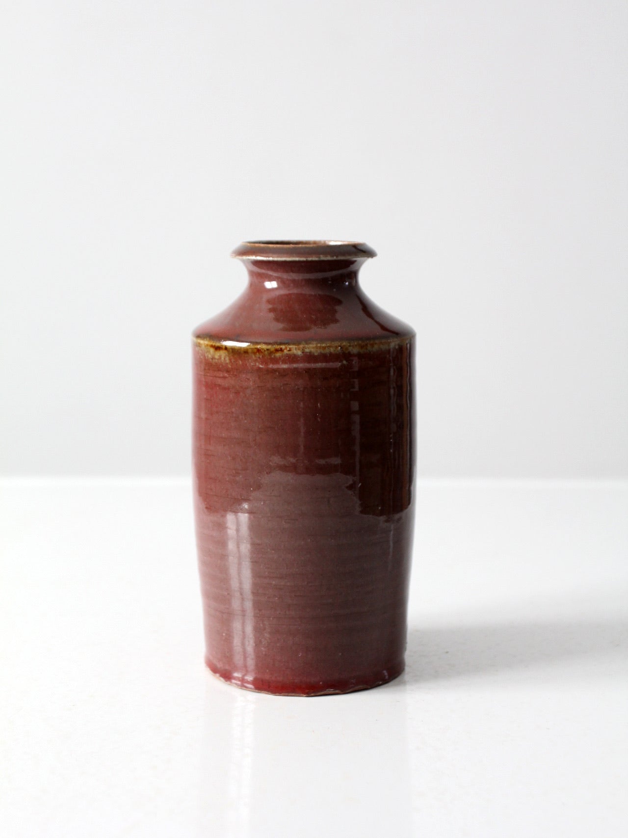 vintage studio pottery vase