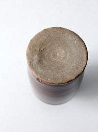 vintage studio pottery vase