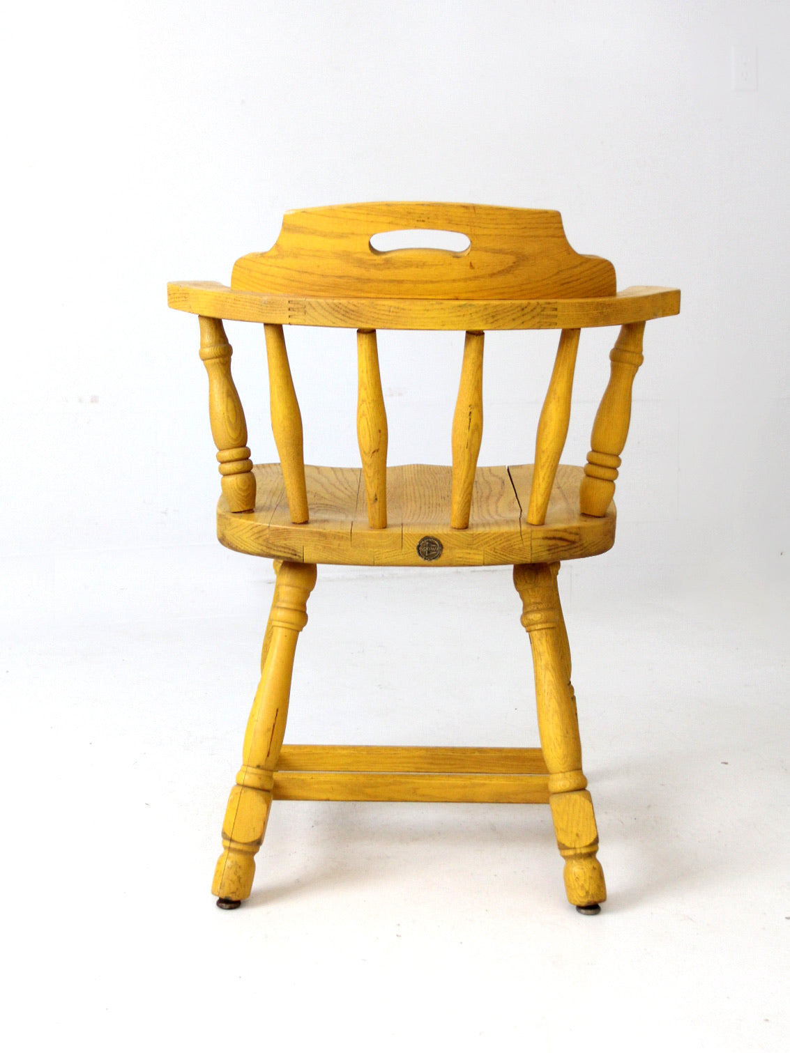 mid-century Buckstaff captains chair