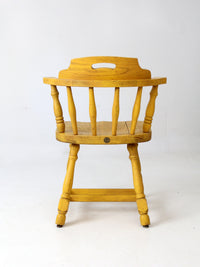 mid-century Buckstaff captains chair