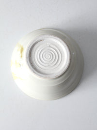 vintage studio pottery bowl