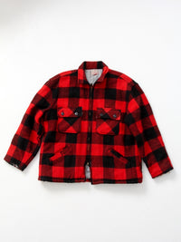 red plaid jacket