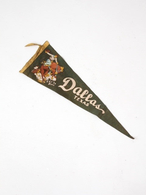 vintage western Texas pendant