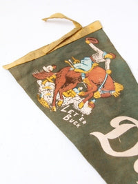 vintage western Texas pendant