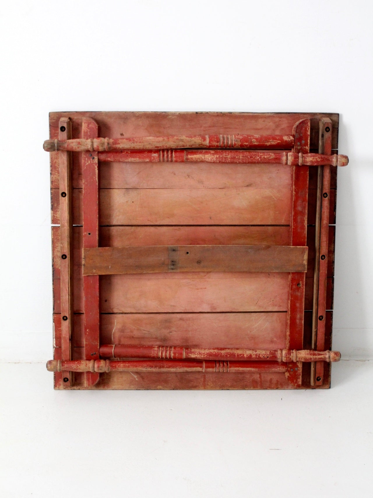 antique wooden folding table