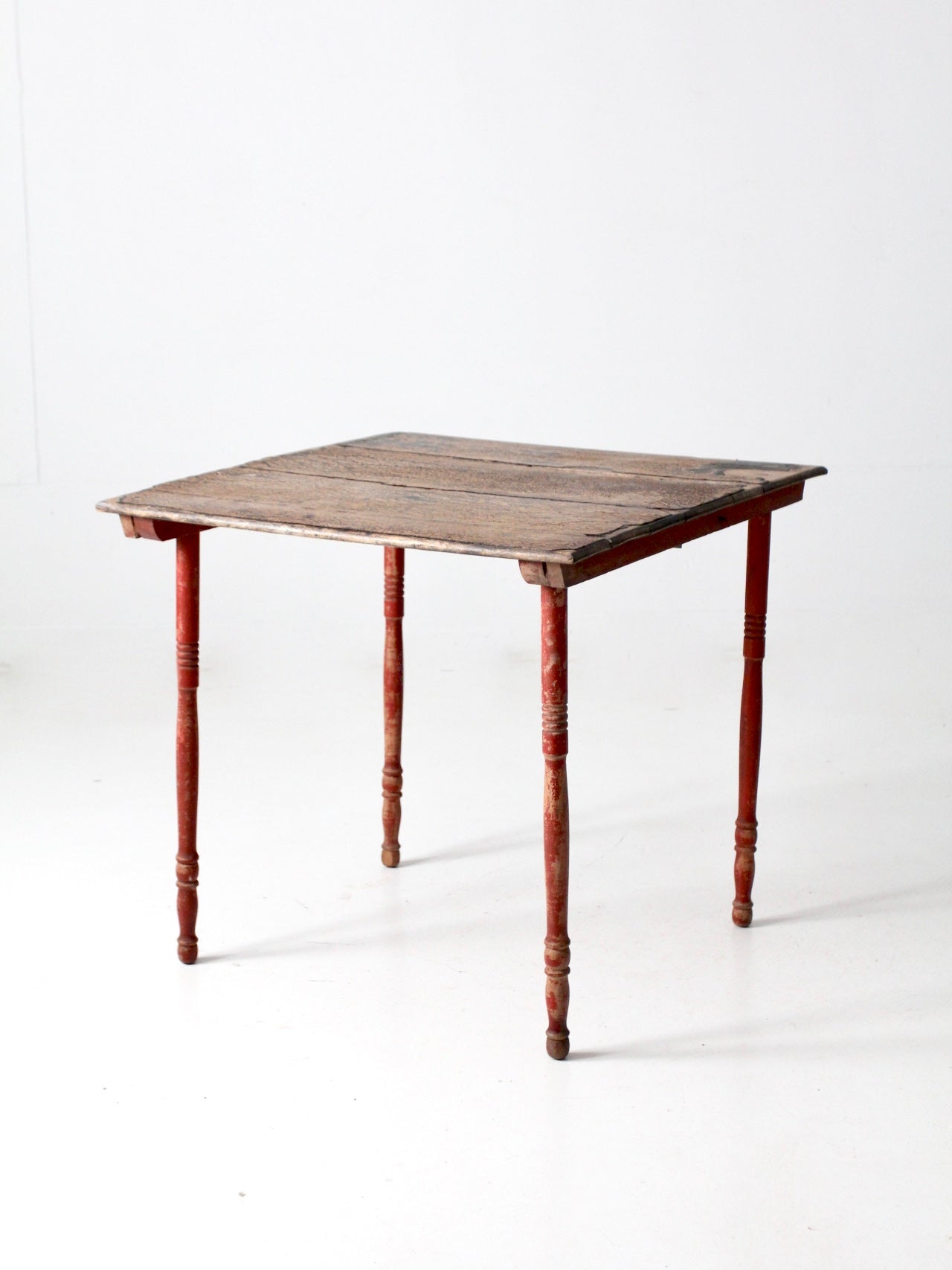 antique wooden folding table