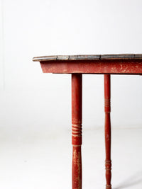 antique wooden folding table