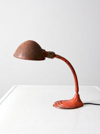 vintage gooseneck desk lamp