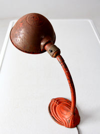 vintage gooseneck desk lamp