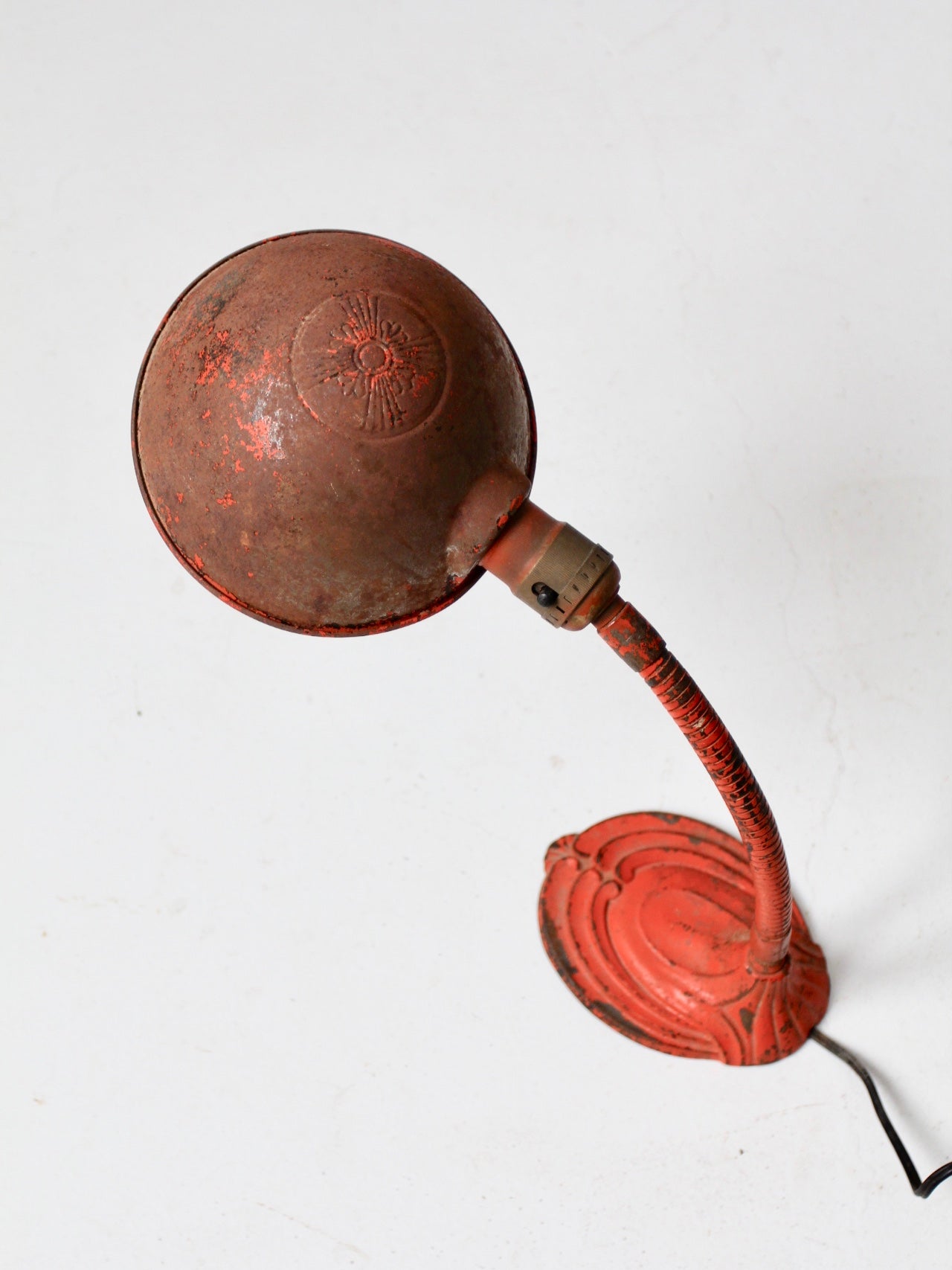 vintage gooseneck desk lamp