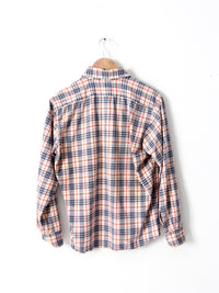 vintage plaid shirt