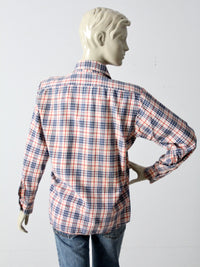vintage plaid shirt