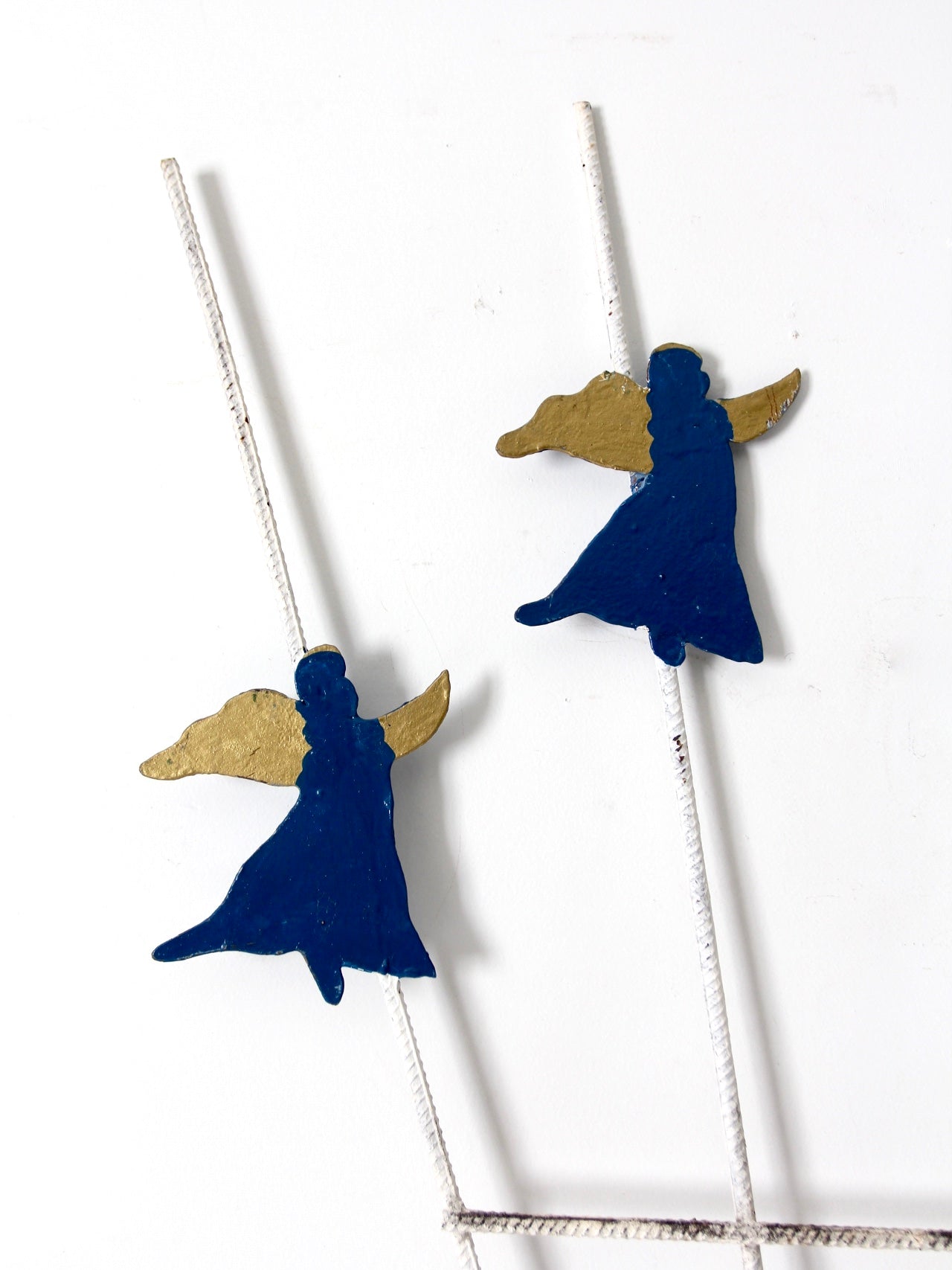 vintage garden trellises pair