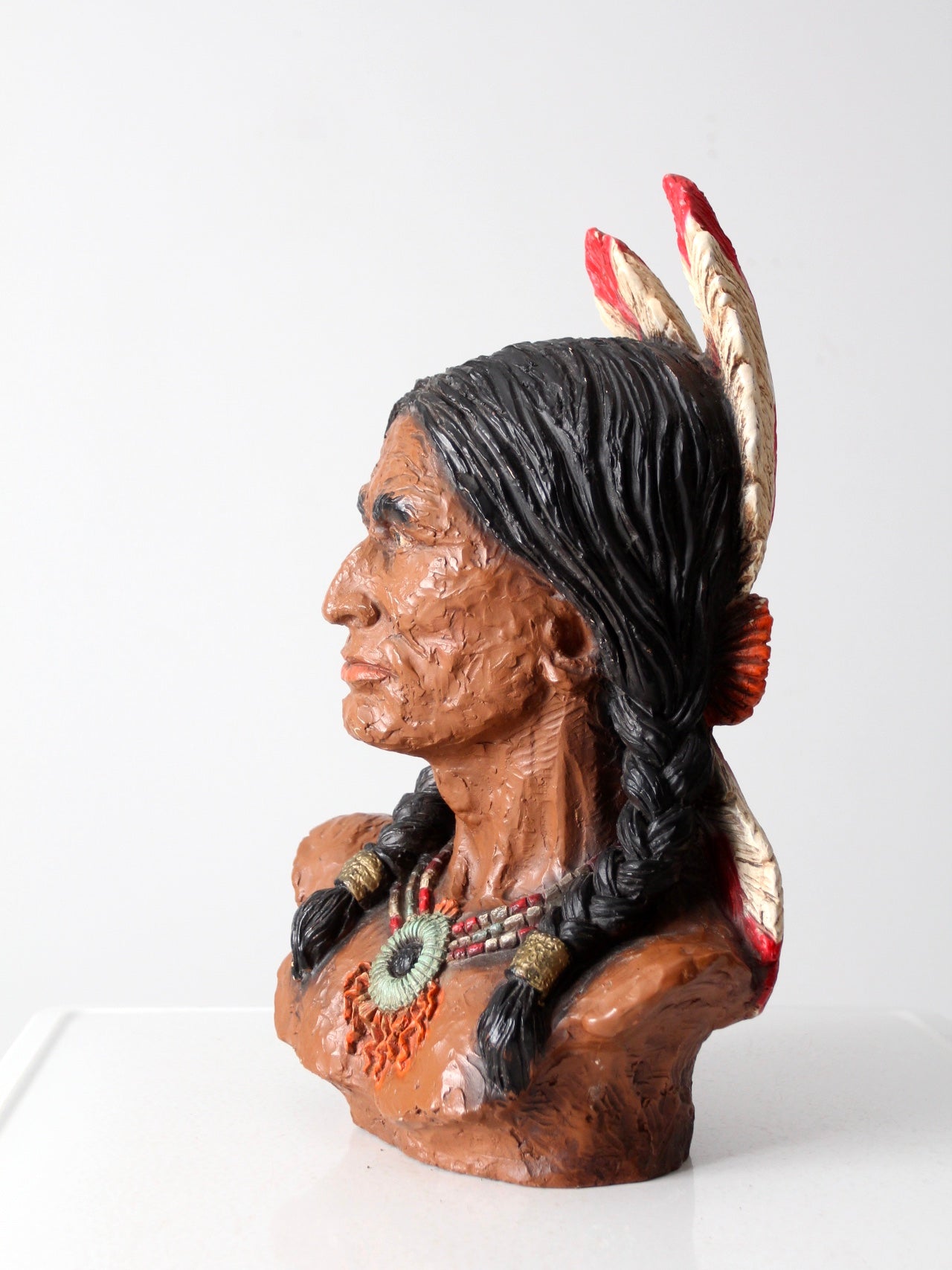 vintage V. Kendrick Native American bust