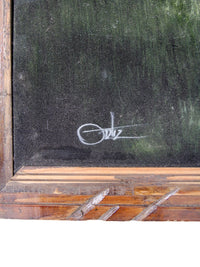 vintage 70s Ortiz velvet painting