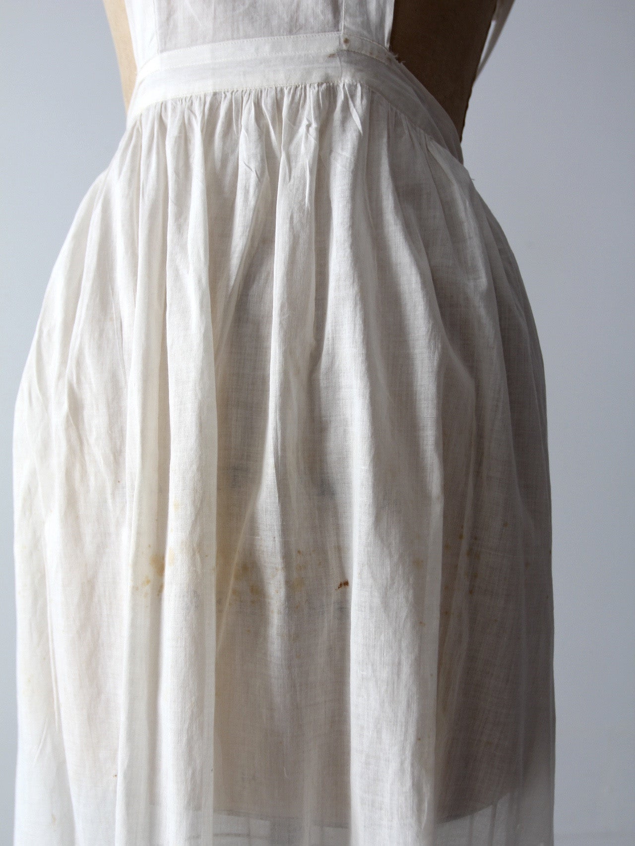 antique Victorian apron