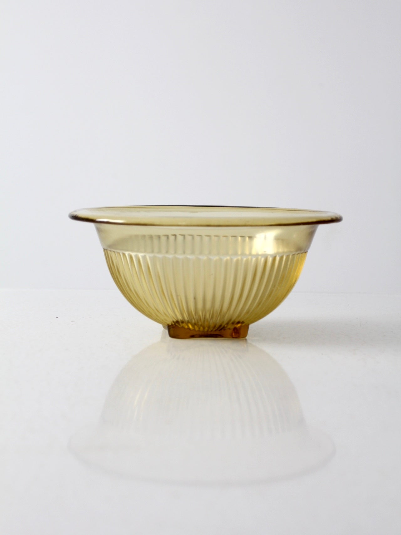 vintage Depression glass bowl by Federal