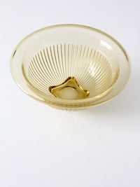 vintage Depression glass bowl by Federal