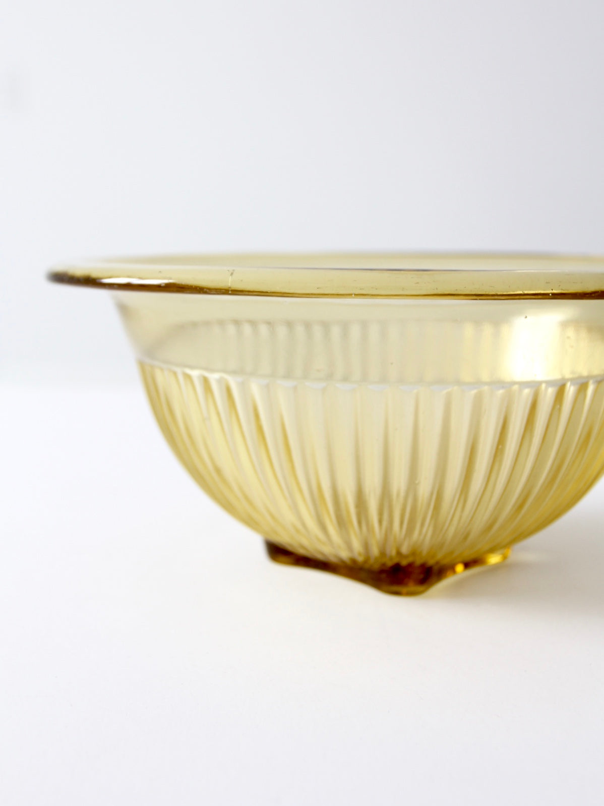 vintage Depression glass bowl by Federal