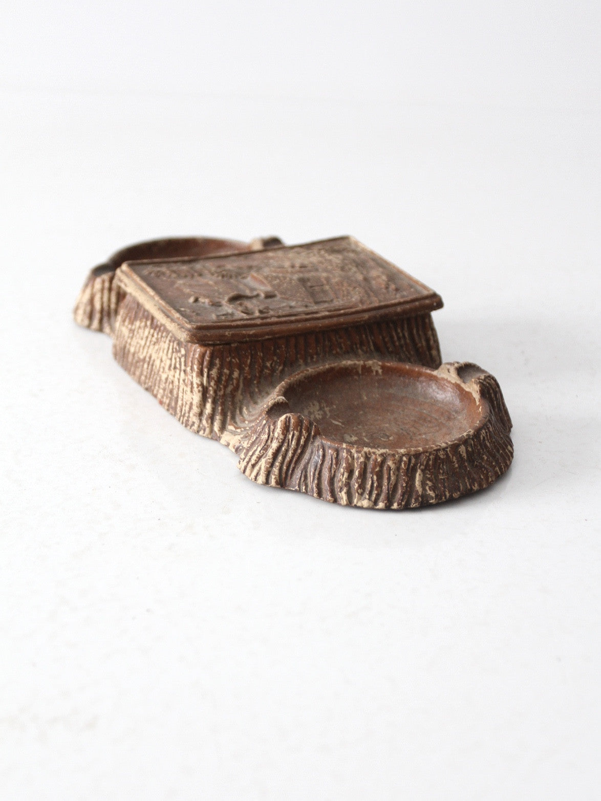 tobacciana box with trays circa 1940