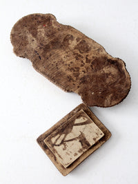 tobacciana box with trays circa 1940