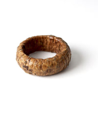 vintage snakeskin bangle