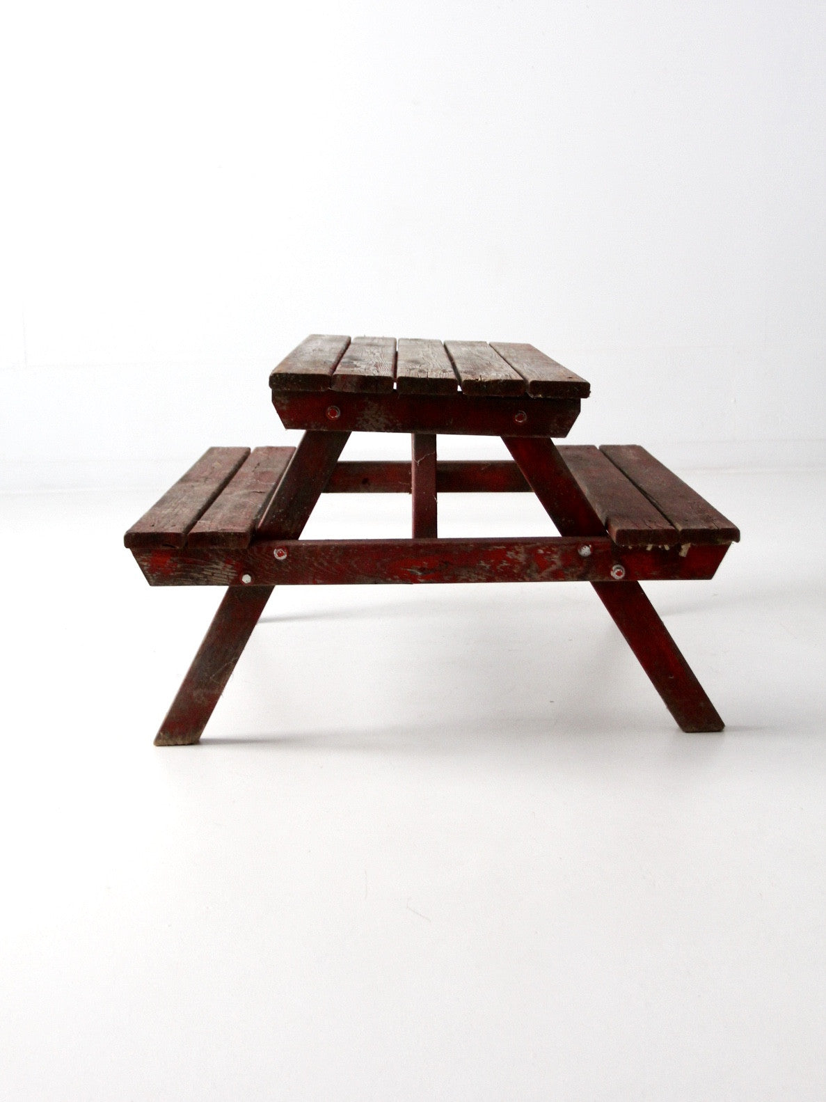 vintage children's picnic table