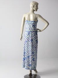 vintage Pucci for Form Fit Rogers slip dress