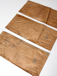 vintage ASI hog feed bags - set of 3