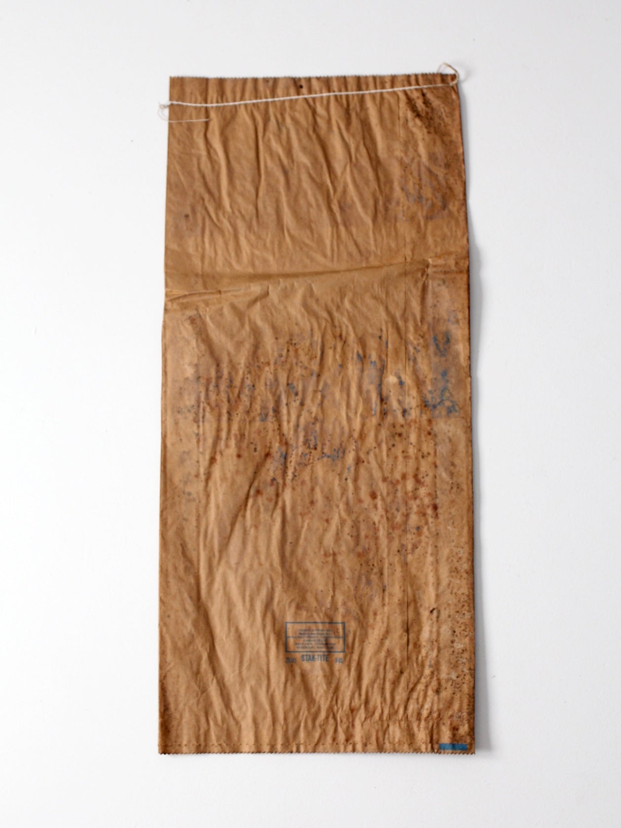 vintage ASI distressed hog feed bag