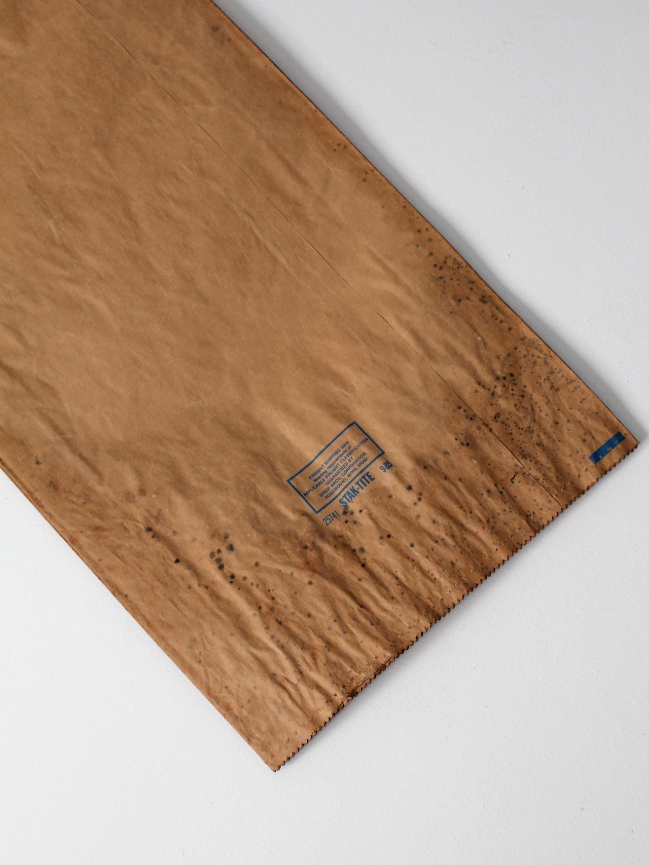 vintage ASI distressed hog feed bag