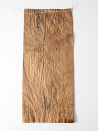 vintage ASI distressed hog feed bag