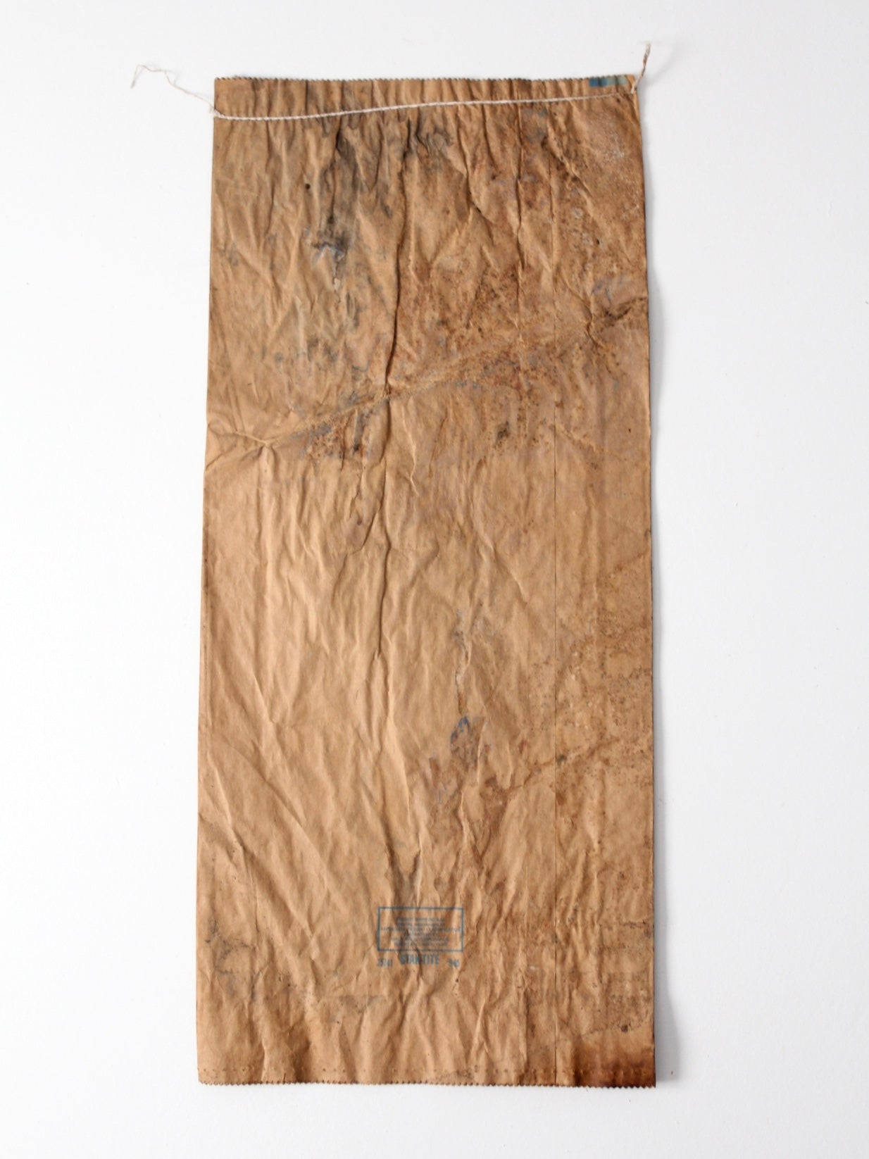 vintage ASI distressed hog feed bag