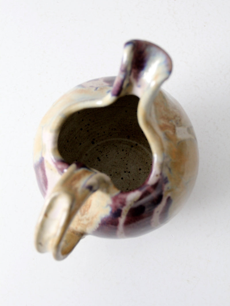 mid-century studio pottery pitcher