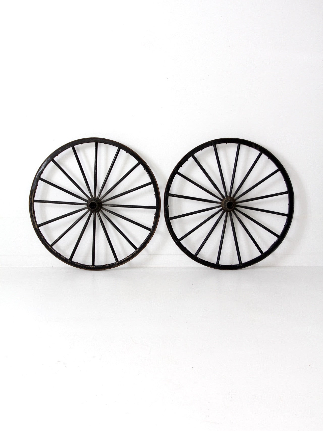 antique wooden wagon wheels