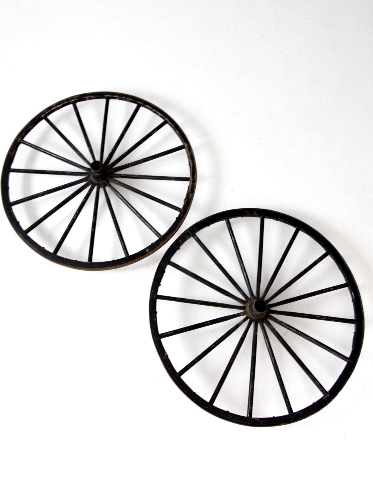 antique wooden wagon wheels