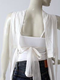 antique Victorian apron