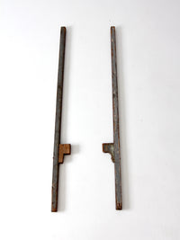 vintage wooden stilts