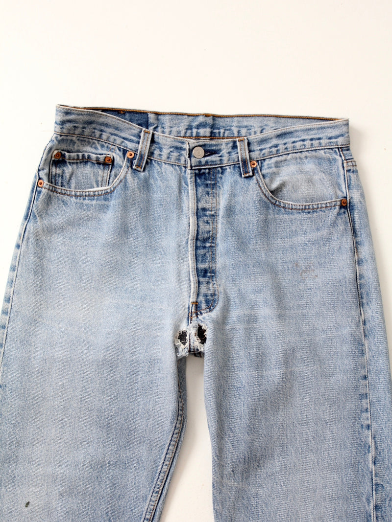 vintage Levis 501 denim jeans