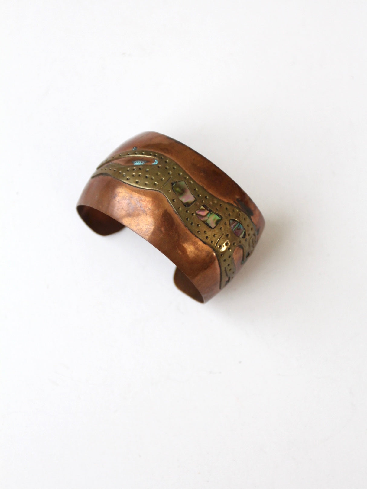 mixed metal vintage bracelet