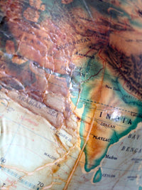 vintage 1960s Nystrom world globe