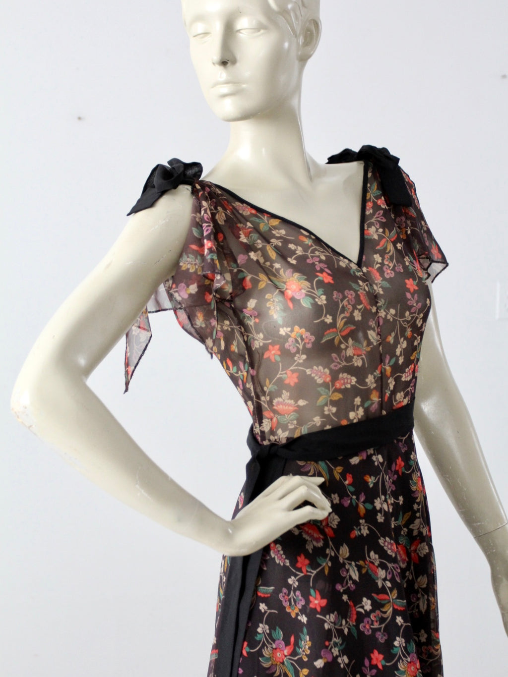 Chiffon handkerchief dress deals