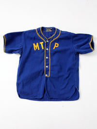 vintage Rawlings baseball uniform shirt