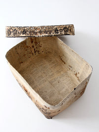 Chinese storage basket circa 1981